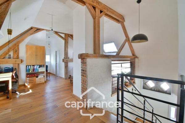 Dpt de SAONE ET LOIRE(71), à vendre MONTPONT EN BRESSE (71470) maison avec gîte et chambres d'hôtes P12 de 470 m² - Terrain de 4 374,00 m²