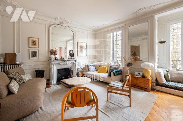 PIGALLE- APPARTEMENT FAMILIAL – TRAVERSANT -TERRASSE/JARDIN 34m2- 5 PIÈCES - IDÉALEMENT SITUÉ -140m2