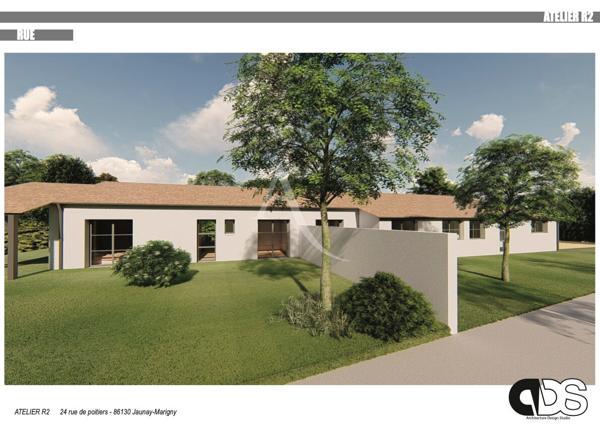 Maison d'architecte au bord de Charente - VEFA.