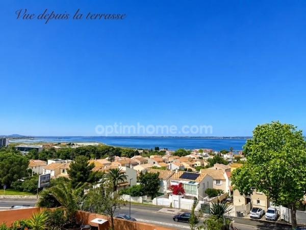 Studio meublé 21m2 avec terrasse à SETE (34)