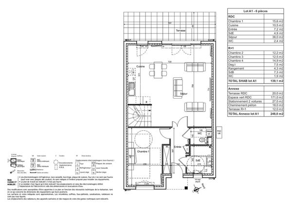 Maison Saulx Les Chartreux 6 pièce(s) 139m2