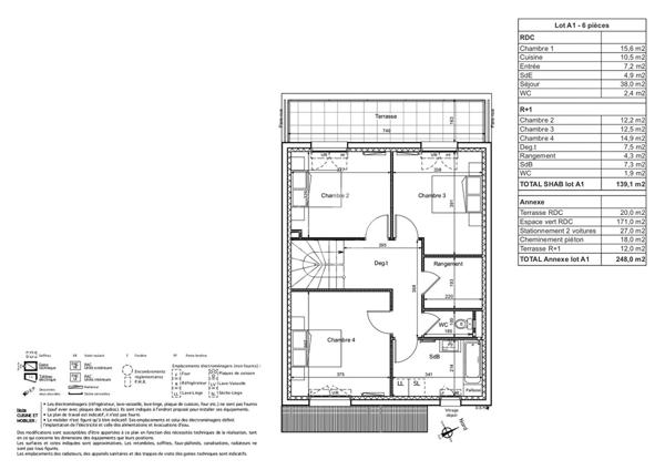 Maison Saulx Les Chartreux 6 pièce(s) 139m2