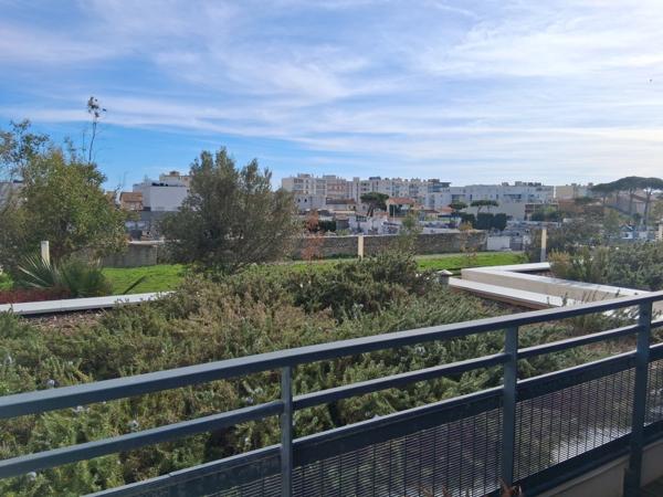 34250 PALAVAS - APPARTEMENT T2 - 1ER ET DERNIER ETAGE - TERRASSE 20M2 - RESIDENCE STANDING NOUVELLE VAGUE