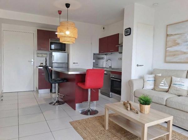 34250 PALAVAS - APPARTEMENT T2 - 1ER ET DERNIER ETAGE - TERRASSE 20M2 - RESIDENCE STANDING NOUVELLE VAGUE