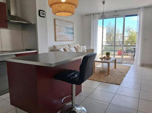 34250 PALAVAS - APPARTEMENT T2 - 1ER ET DERNIER ETAGE - TERRASSE 20M2 - RESIDENCE STANDING NOUVELLE VAGUE