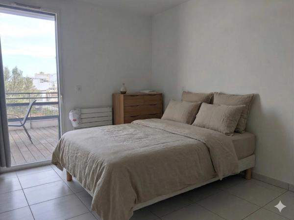 34250 PALAVAS - APPARTEMENT T2 - 1ER ET DERNIER ETAGE - TERRASSE 20M2 - RESIDENCE STANDING NOUVELLE VAGUE