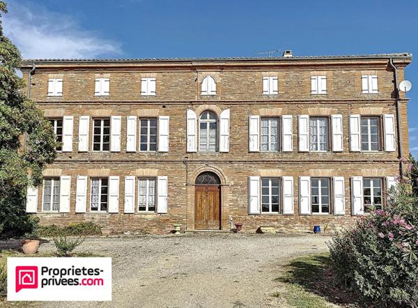 Maison de maître 295 m2 et dépendance à Rabastens