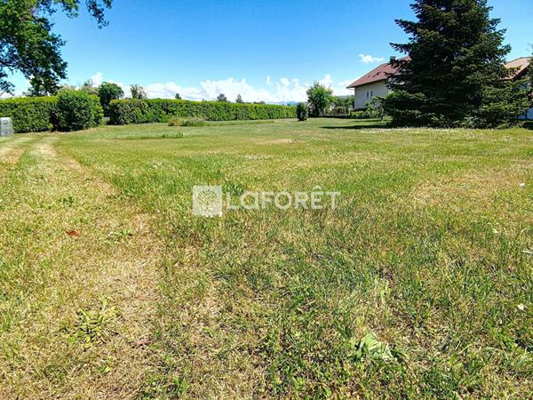 Achat terrain près de VALLIERES SUR FIER - 903 m² - 229 000 €