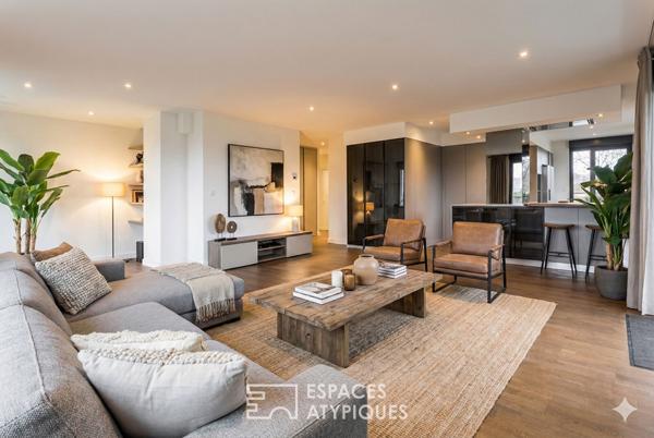 Appartement et sa terrasse avec vue à Toulouse