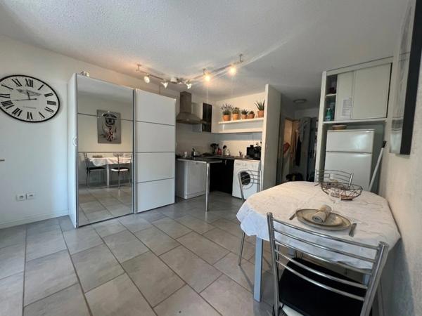 2 Pièces Cabine avec balcon, piscine et parking sécurisé LE CAP D'AGDE (34)