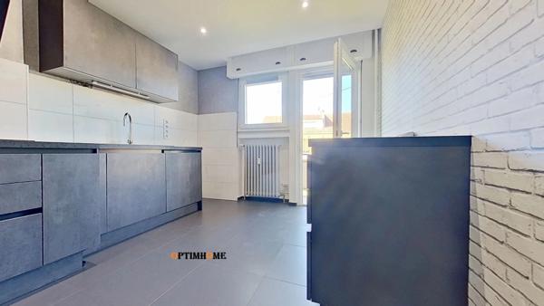 YUTZ, QUARTIER PRISE DE L'AERODROME, BEL APPARTEMENT DE 75 M² AVEC 2 CHAMBRES + BALCON + CAVE PRIVATIVE + GARAGE