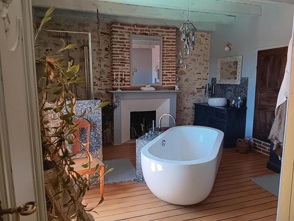 Saint-Géry 46330, maison 5 pièce avec grange et piscine