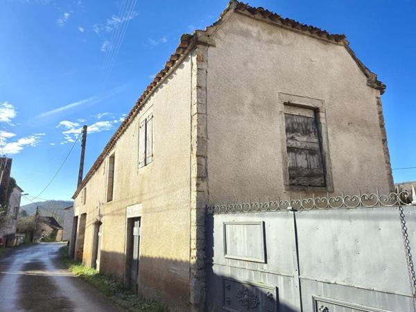 Saint-Géry 46330, maison 5 pièce avec grange et piscine