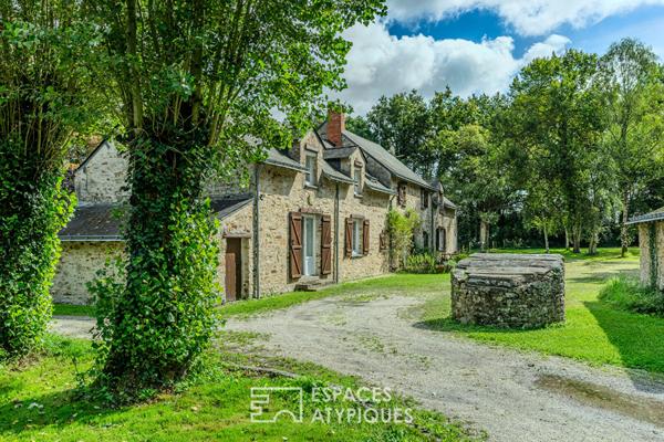 Longère de charme proche du Canal de Nantes à Brest
