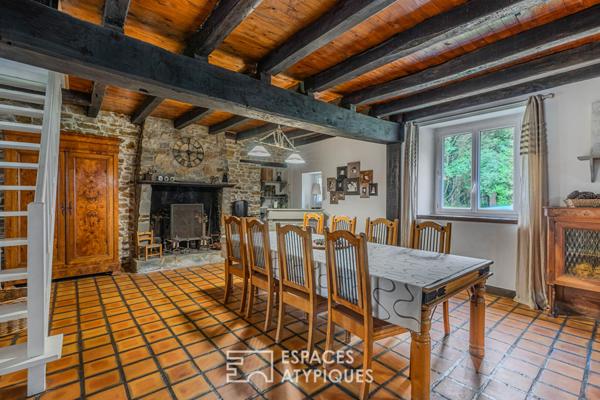 Longère de charme proche du Canal de Nantes à Brest