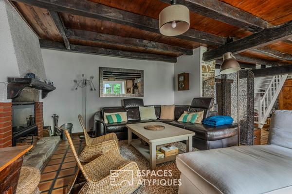 Longère de charme proche du Canal de Nantes à Brest