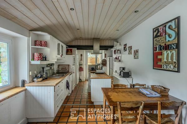 Longère de charme proche du Canal de Nantes à Brest