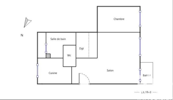 Appartement à vendre 2 pièces 46 m² Livry-Gargan