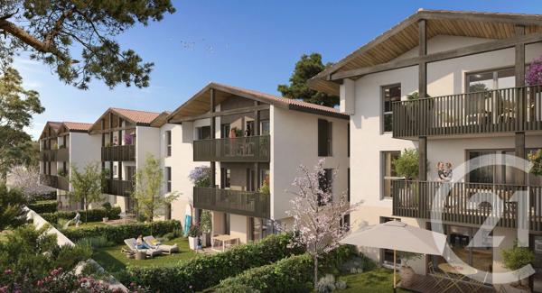 Appartement T2 à vendre  2 pièces - 41 m 2   ANGRESSE  - 40