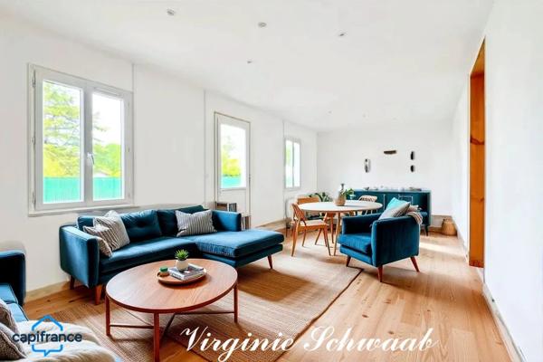 Maison à vendre NARROSSE (40) Maison rénovée 4 pièces – Terrain clos 2053 m² et double garage