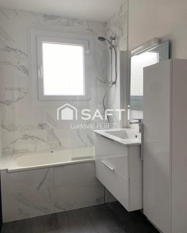 TOULOUSE 31500 - T3 64m² entièrement rénové - Parking + Cave - Métro Roseraie 10min
