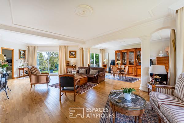 Rare : demeure familiale d’exception et son jardin intime