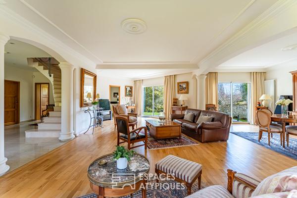 Rare : demeure familiale d’exception et son jardin intime