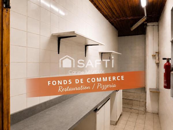FONDS DE COMMERCE - RESTAURATION / PIZZERIA - CENTRE-BOURG DE FRONTON