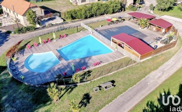 Camping à vendre 884 m² Saint-Chamarand