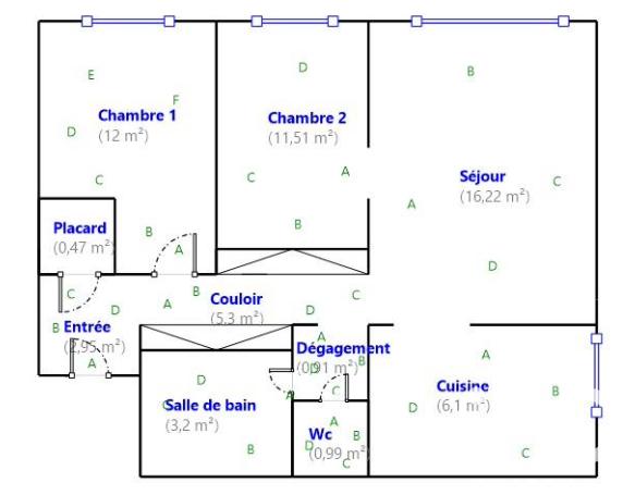 Appartement à vendre 3 pièces 60 m² Pierrefitte-sur-Seine
