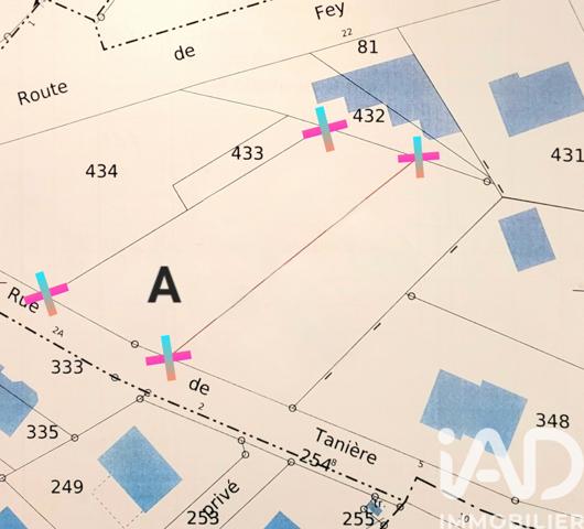 Terrain à vendre 776 m² Corny-sur-Moselle