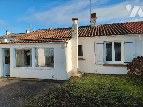 CHALLANS - MAISON 3 PIECES - TERRAIN 800 M²