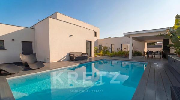 Villa contemporaine avec piscine et patio – Quartier Malard, Narbonne