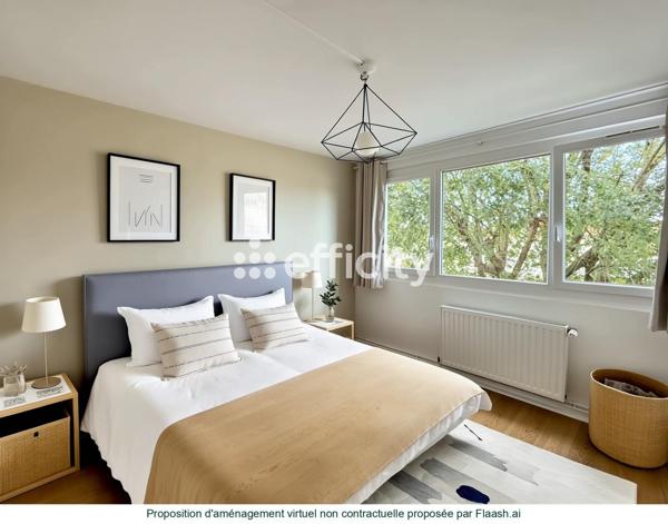 Appartement 3 pièces - 57 m² Exclusivité efficity