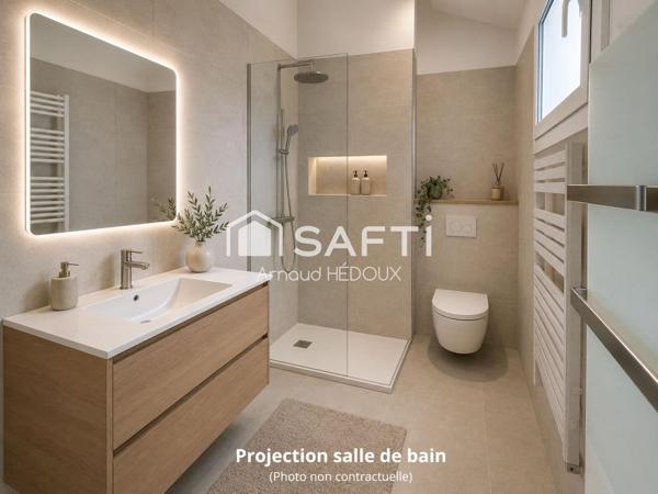 Grand T3 lumineux, au calme - Quartier Aiguillon