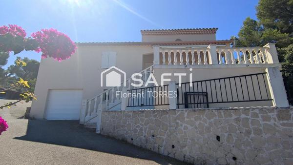 SIX-FOURS – 1 800 m², 140 m² de plain-pied + espaces aménagés