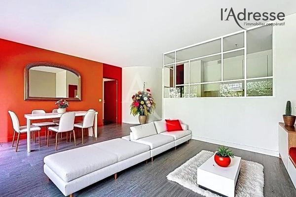 SURESNES/ Chêne - Appartement 4 pièces 95m² - Jardin de 73m² - 1 Cabanon - 1 Parking