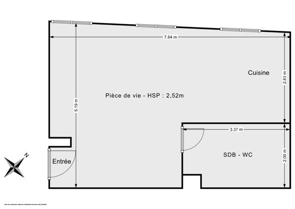 Grand Studio - Quartier Liesse - Saint Ouen L'aumône
