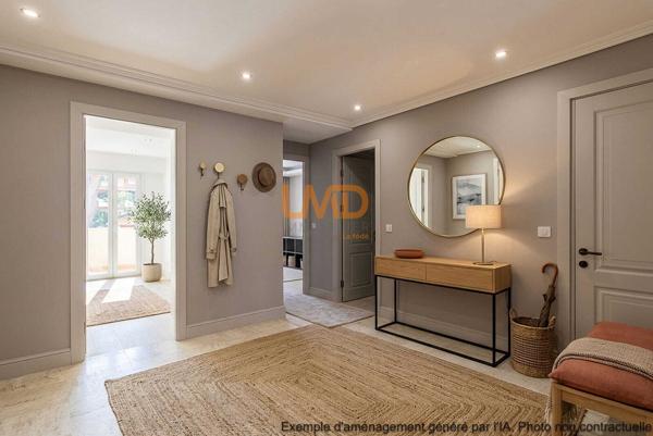 Cap D'Ail (06): Superbe Appartement 3 Pièces de 90m2 ,Piscine