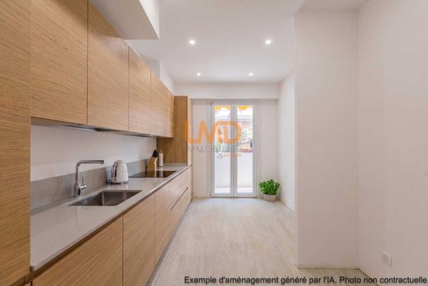 Cap D'Ail (06): Superbe Appartement 3 Pièces de 90m2 ,Piscine