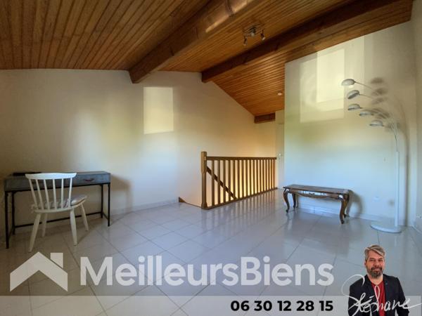 Jonzac centre maison 40 m² 1 chambre avec garage et jardin arrière