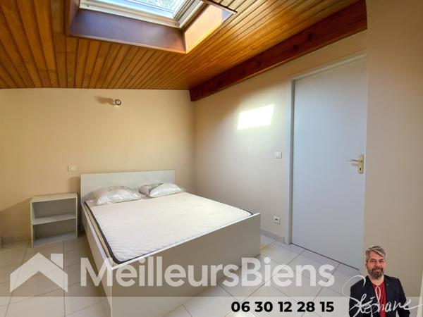 Jonzac centre maison 40 m² 1 chambre avec garage et jardin arrière