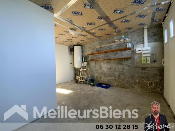 Jonzac centre maison 40 m² 1 chambre avec garage et jardin arrière