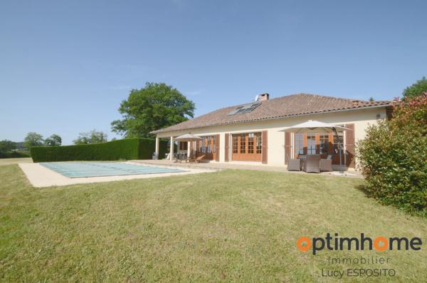 🌳 Superbe Villa Contemporaine avec Piscine et Vue Panoramique sur la Campagne – Vayres (87600) 🏡