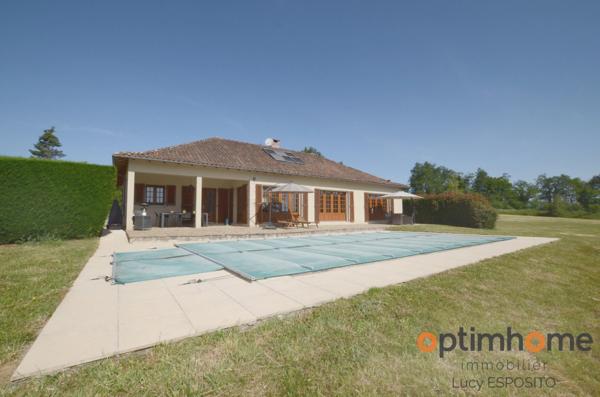 🌳 Superbe Villa Contemporaine avec Piscine et Vue Panoramique sur la Campagne – Vayres (87600) 🏡