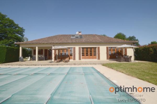🌳 Superbe Villa Contemporaine avec Piscine et Vue Panoramique sur la Campagne – Vayres (87600) 🏡