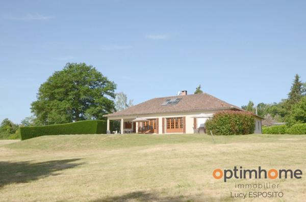 🌳 Superbe Villa Contemporaine avec Piscine et Vue Panoramique sur la Campagne – Vayres (87600) 🏡