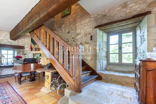 30 minutes de Saint Emilion, beau Manoir avec 5 chambres