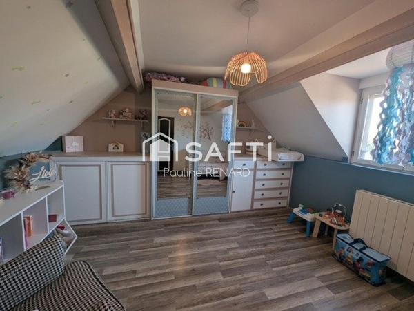 Maison individuelle 2 chambres + bureau - Grand jardin