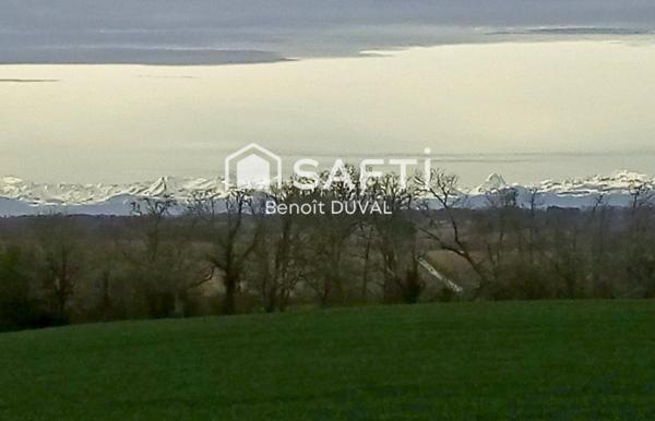 Propriété rare avec vue imprenable sur les Pyrénées